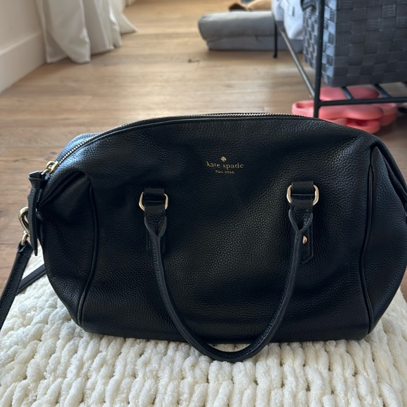 kate spade Handbags - Kate Spade Black Leather Bag